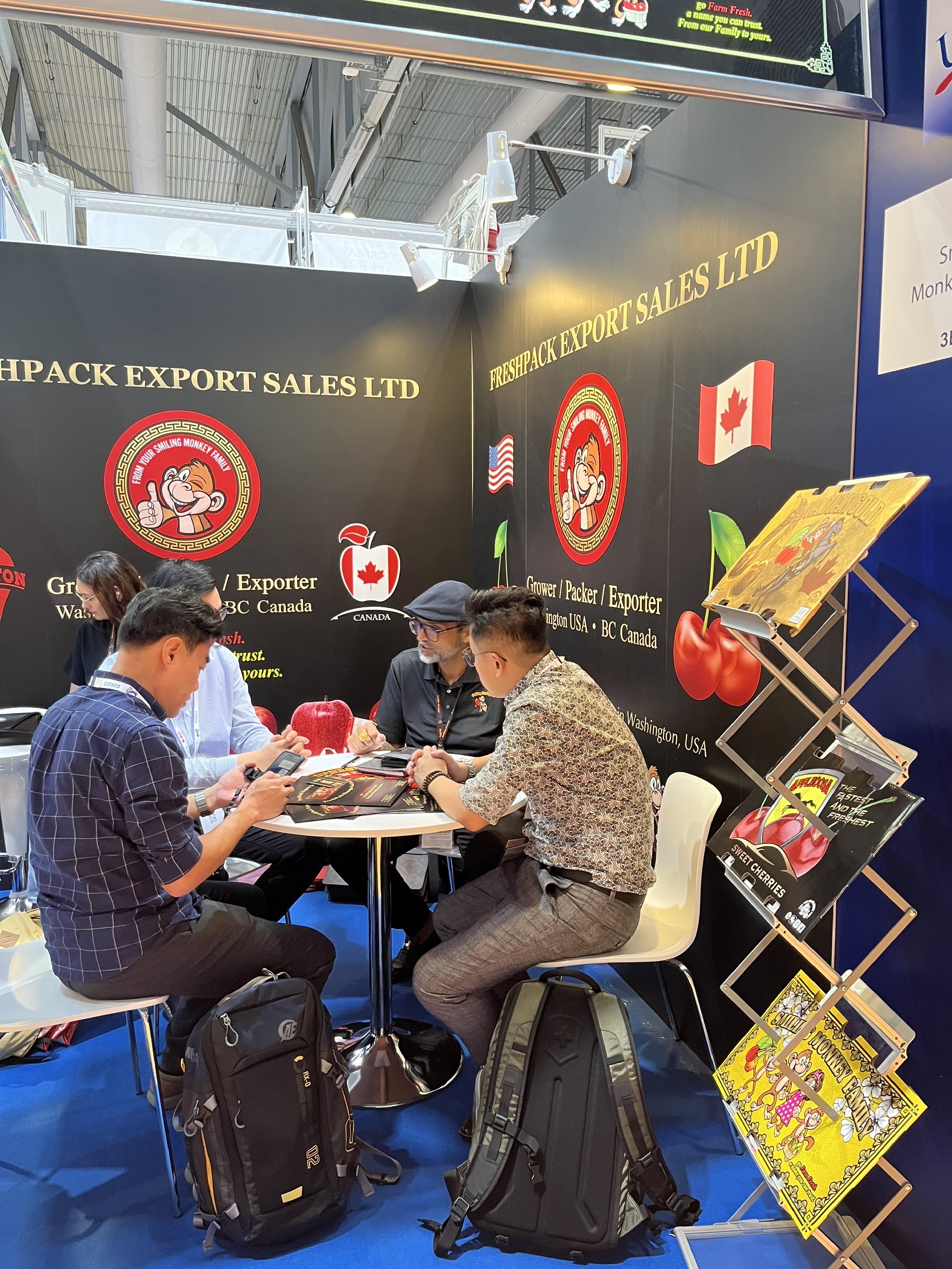 Smiling Monkey Family at Asia Fruit Logistica 2023