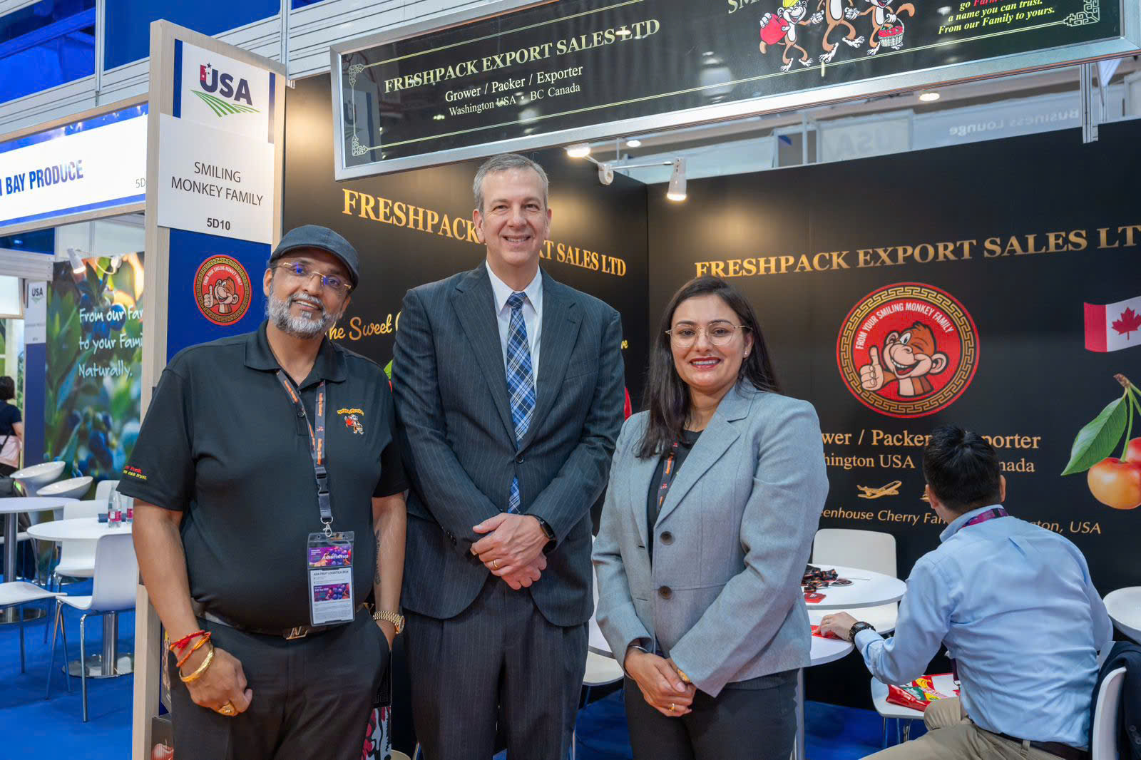 Smiling Monkey Family at Asia Fruit Logistica 2024