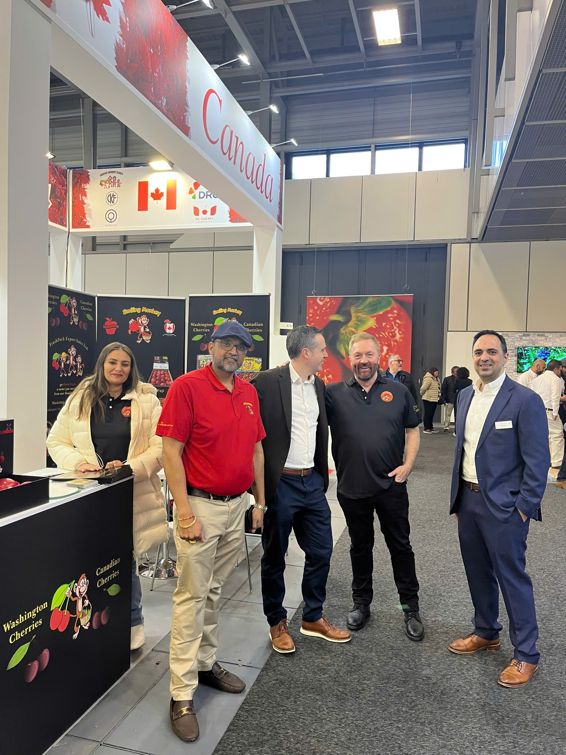 Smiling Monkey Family at Fruit Logistica Berlin 2023